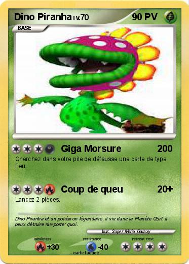 Pokemon Dino Piranha