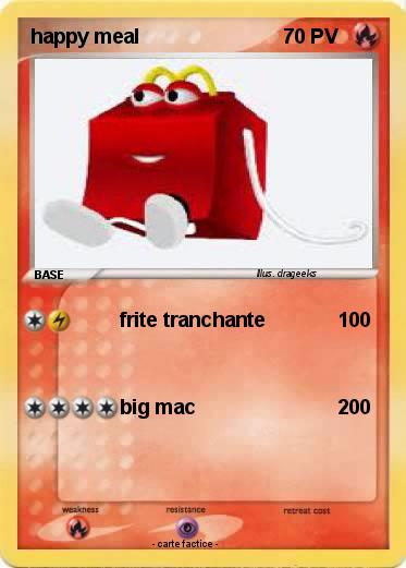 Pokemon happy meal