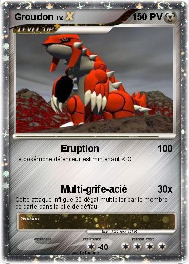 Pokemon Groudon