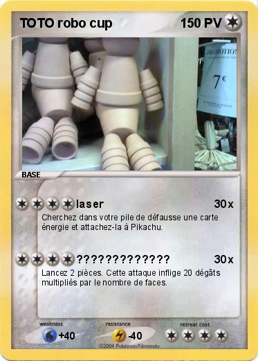Pokemon TOTO robo cup