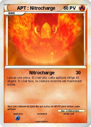 Pokemon APT : Nitrocharge