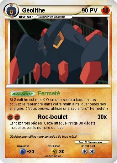 Pokemon Géolithe