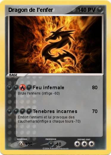 Pokemon Dragon de l'enfer