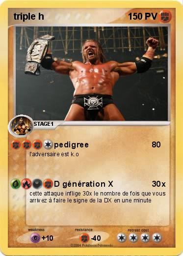 Pokemon triple h