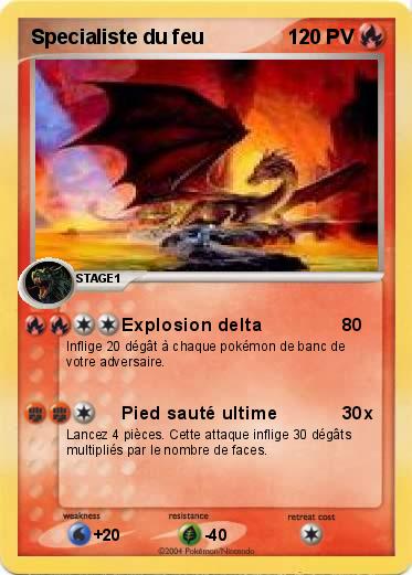 Pokemon Specialiste du feu