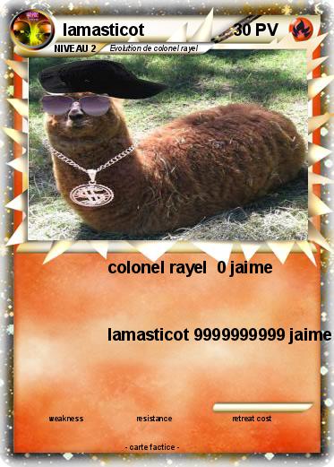Pokemon lamasticot
