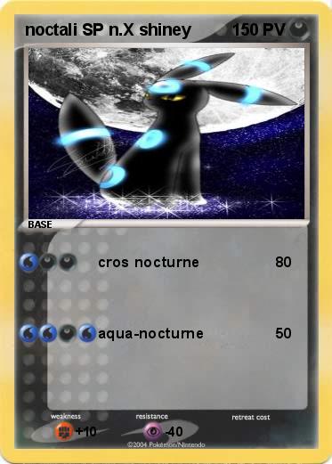 Pokemon noctali SP n.X shiney