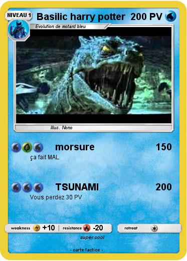 Pokemon Basilic harry potter