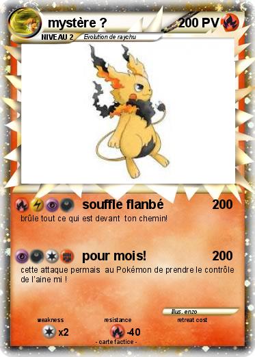 Pokemon mystère ?