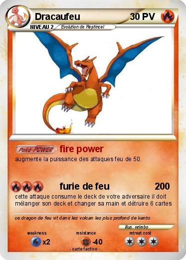 Pokemon Dracaufeu
