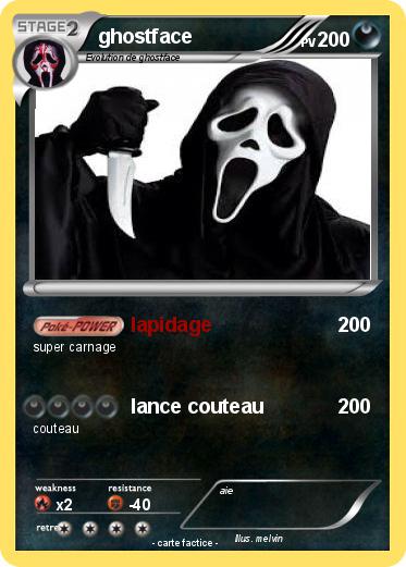 Pokemon ghostface