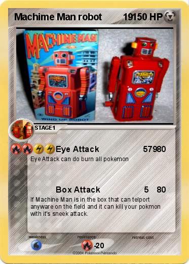 Pokemon Machime Man robot        19