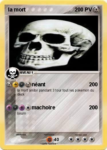 Pokemon la mort