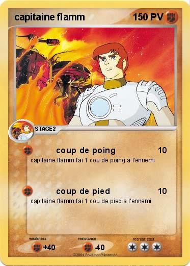 Pokemon capitaine flamm