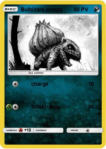 Pokemon Bulbizare creepy