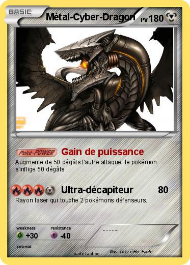 Pokemon Métal-Cyber-Dragon