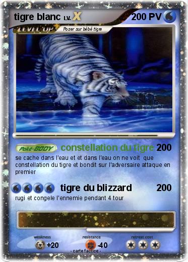 Pokemon tigre blanc