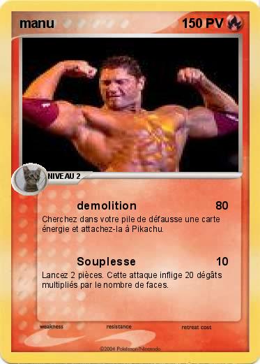 Pokemon manu