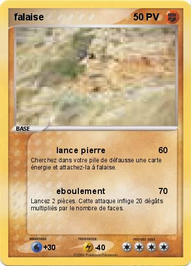 Pokemon falaise
