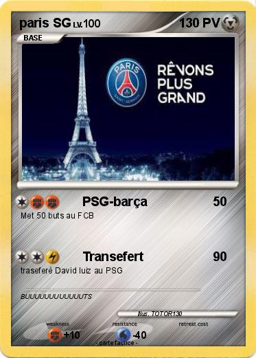 Pokemon paris SG