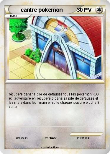 Pokemon cantre pokemon