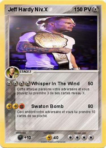 Pokemon Jeff Hardy Niv.X