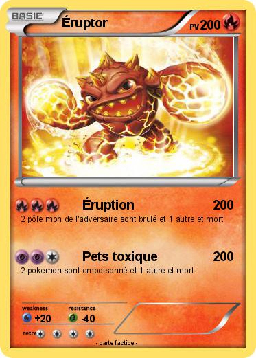 Pokemon Éruptor