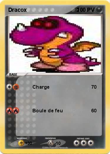 Pokemon Dracox                                 2 