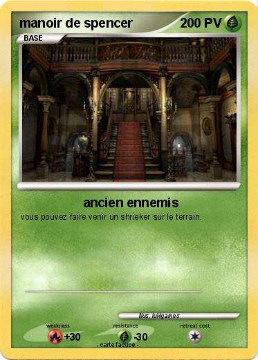 Pokemon manoir de spencer