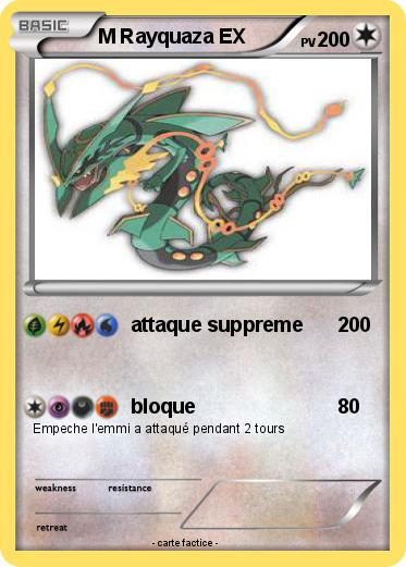 Pokemon M Rayquaza EX