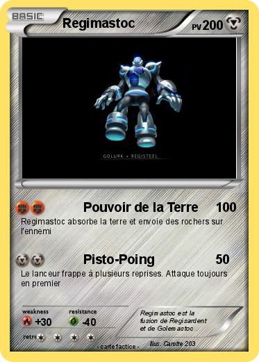 Pokemon Regimastoc