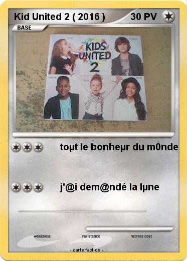 Pokemon Kid United 2 ( 2016 )