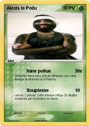 Pokemon Alexis le Poilu
