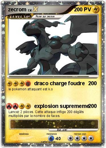 Pokemon zecrom