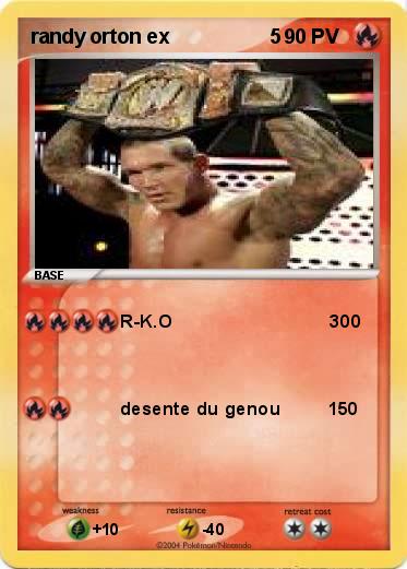 Pokemon randy orton ex                  5