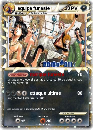 Pokemon equipe funeste