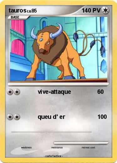 Pokemon tauros