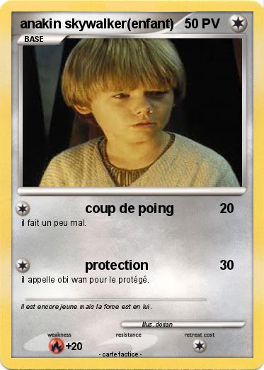 Pokemon anakin skywalker(enfant)
