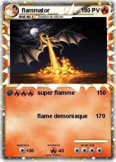 Pokemon flammator