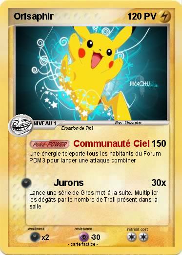 Pokemon Orisaphir