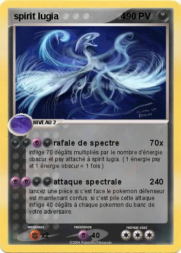 Pokemon spirit lugia                         4