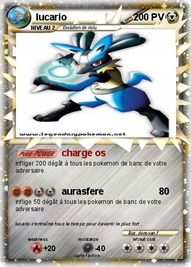 Pokemon lucario