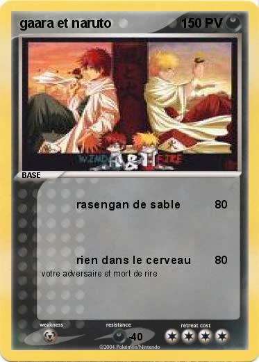 Pokemon gaara et naruto