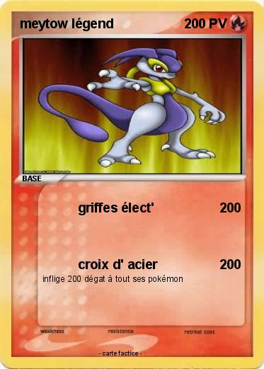Pokemon meytow légend