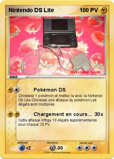 Pokemon Nintendo DS Lite