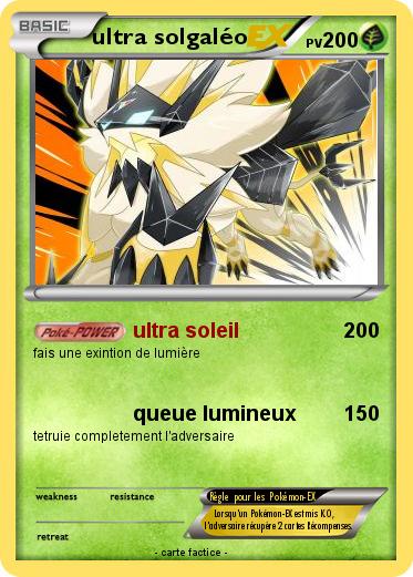 Pokemon ultra solgaléo