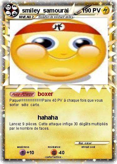 Pokemon smiley  samourai