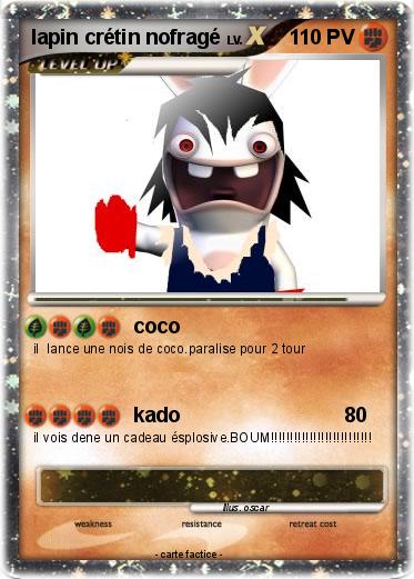 Pokemon lapin crétin nofragé