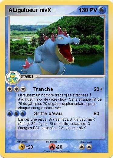 Pokemon ALigatueur nivX