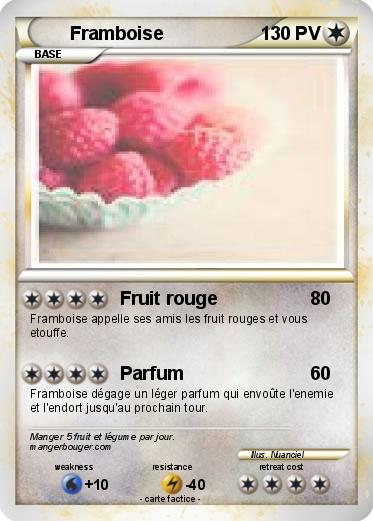 Pokemon Framboise